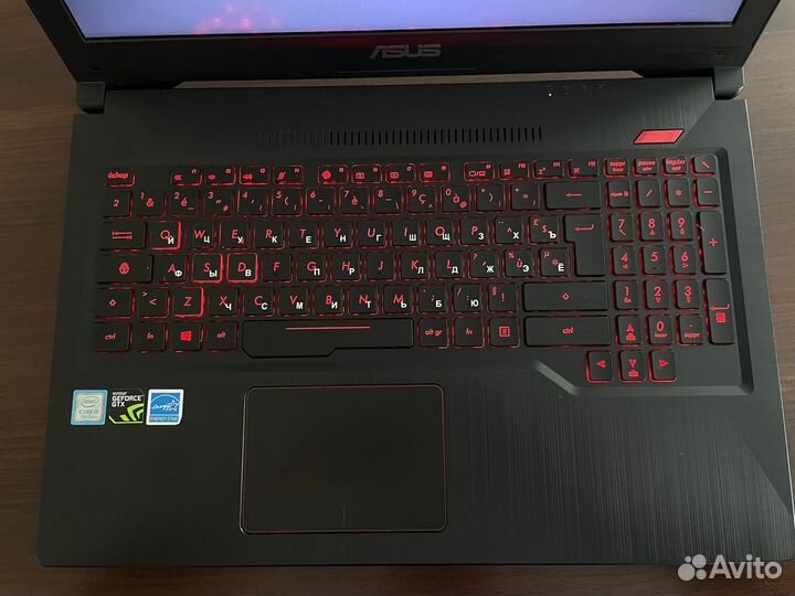 Игровой ноутбук Asus