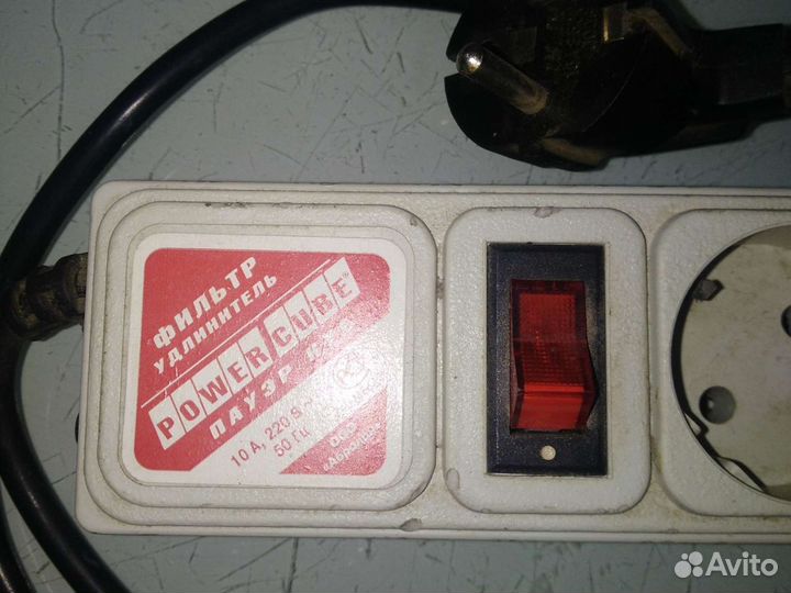 Сетевой фильтр удлинитель 2 м. на 10А