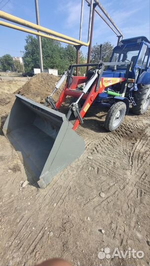 Услуги трактора погрузчика