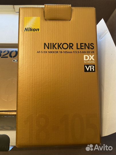 Зеркальный фотоаппарат nikon d3200 18-105 VR Kit