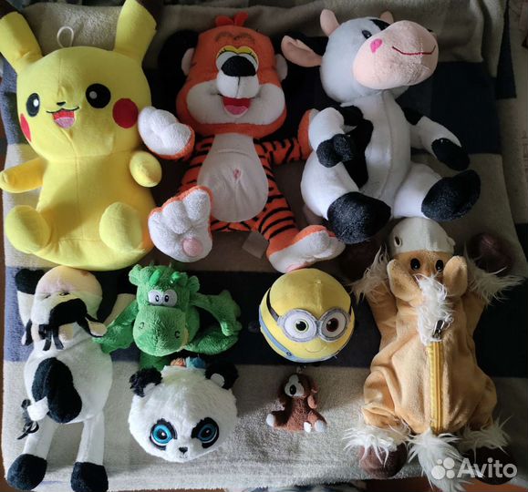 Мягкие игрушки пакетом