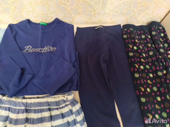 Одежда для девочки 4-6 лет пакетом
