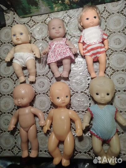 Куклы, пупсы СССР, гдр и Испании