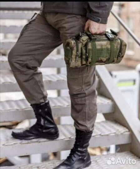 Рюкзак тактический с подсумками мох