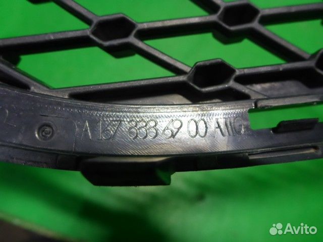 Накладка на решетку радиатора Mercedes-benz W167 GLE-class с 2018