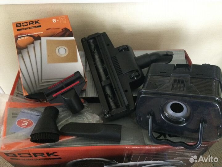 Пылесос Bork Industrial VC SHB 5818 BK, Германия