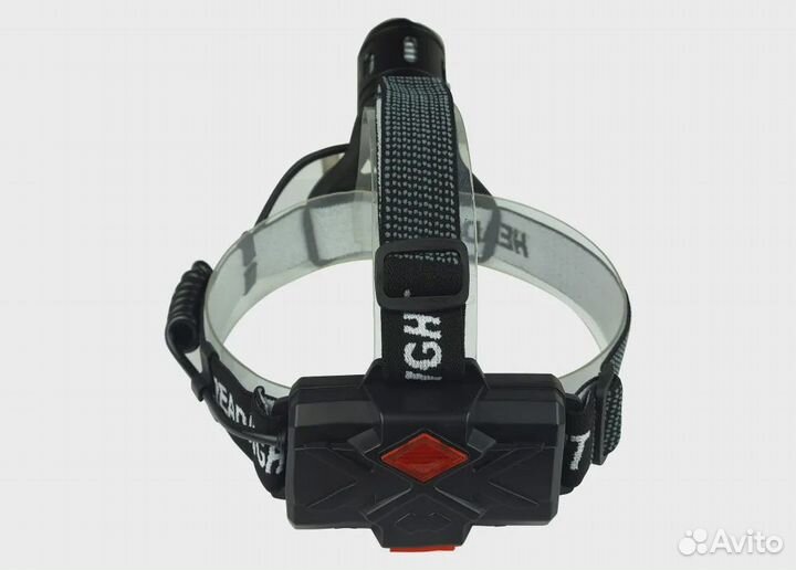 Яркий налобный фонарь на аккумуляторе