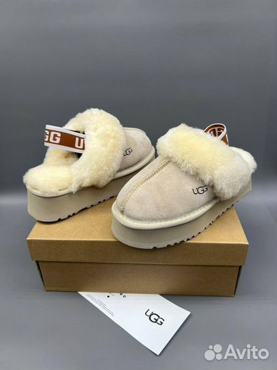 Тапочки На Платформе UGG Funkette Размеры 36-40