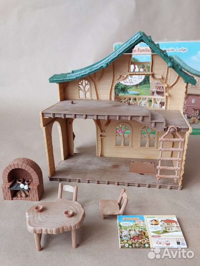 Sylvanian families дом lakeside lodge