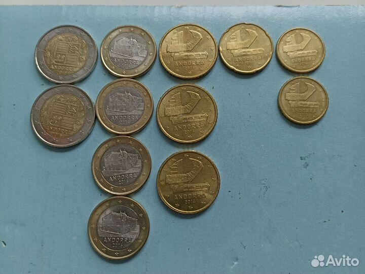 Юбилейные монеты евро