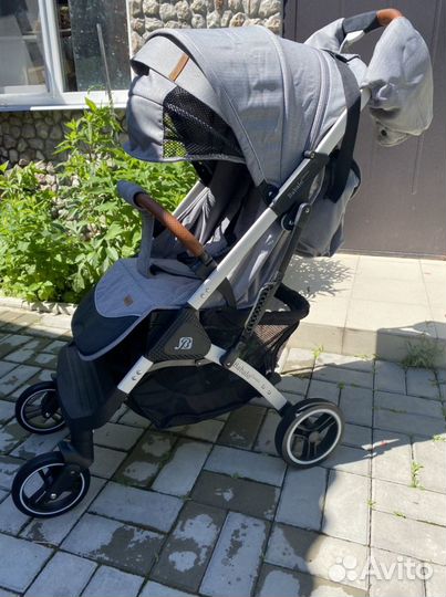 Коляска Babalo 2023серая )
