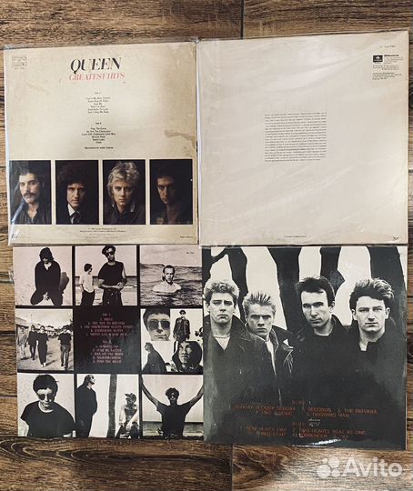 Виниловые пластинки queen greatest hits и другие