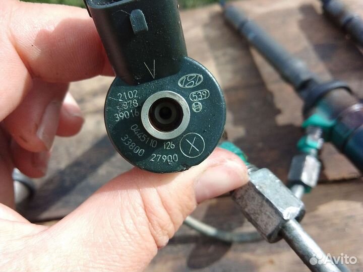 Топливная рампа на хюндай Туксон