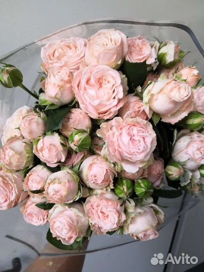 Цветы розы букет