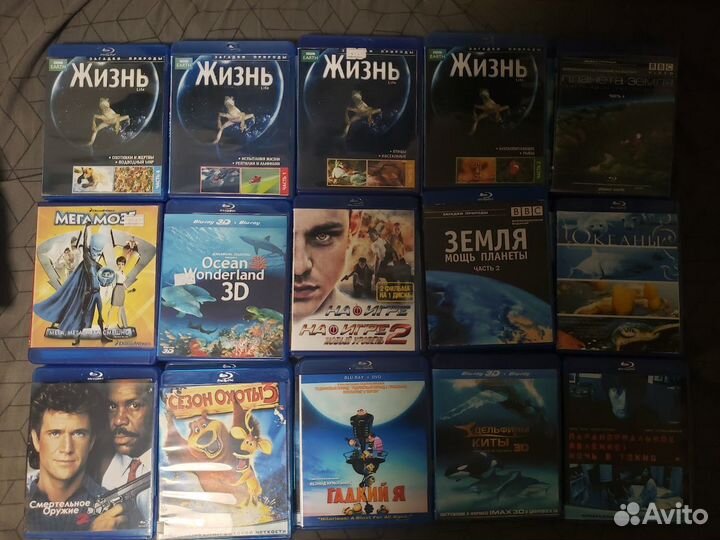 Blu-ray диски лицензия (принт самопал )