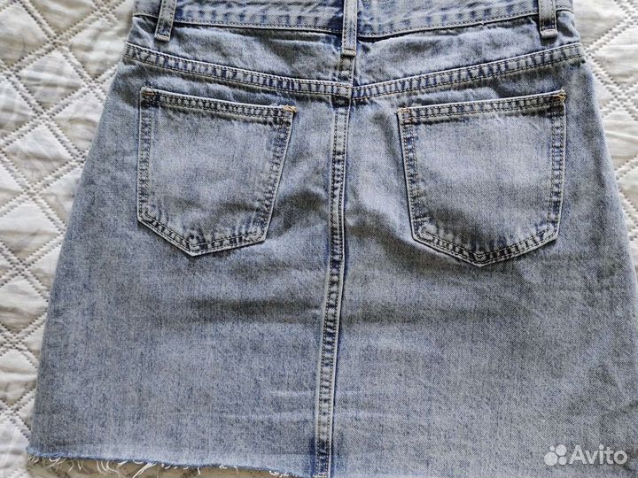 Юбка джинсовая