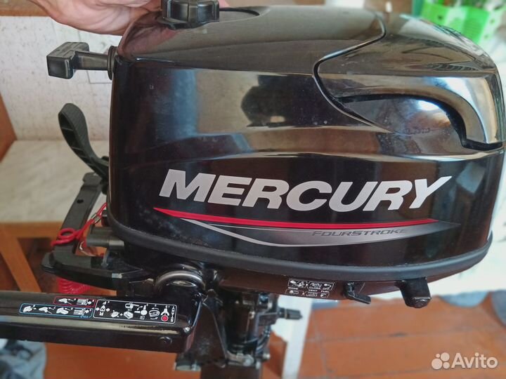 Продаю Лодочный мотор Mercury F5M 4-х тактный