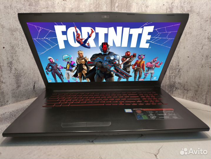 Монстр Мsi c GTX 1050/17 Дюйма/i7-7700HQ/SSD/1TB