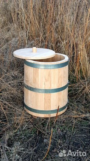 Кадка дубовая 50 литров