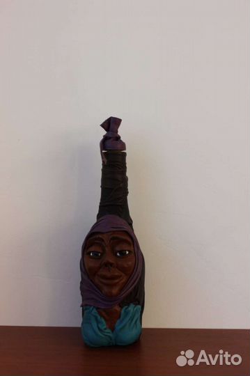 Бутылка декоративная Африканка