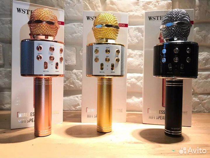 Новый микрофон-колонка