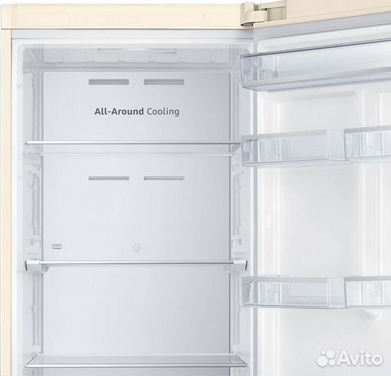 Холодильник Samsung RB37A5470EL/WT бежевый