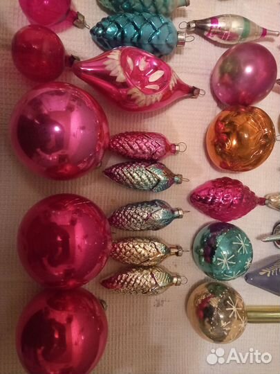 Елочные игрушки СССР