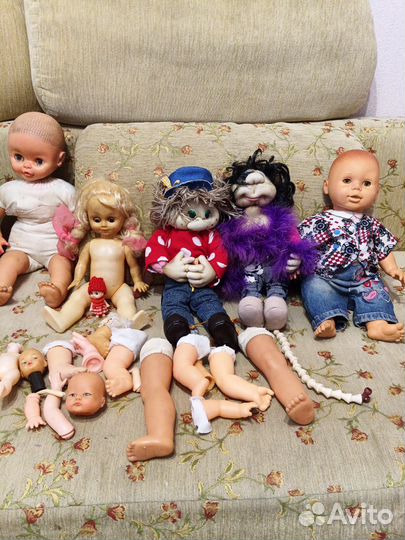 Игрушки куклы пупсы СССР