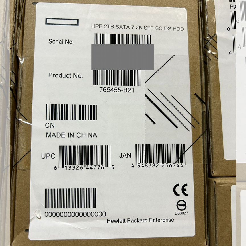 [765455-B21/765869-001] Жесткий Диск Hp 2tb