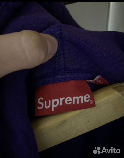 Худи supreme cross box logo