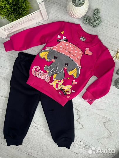 Костюм на флисе детский