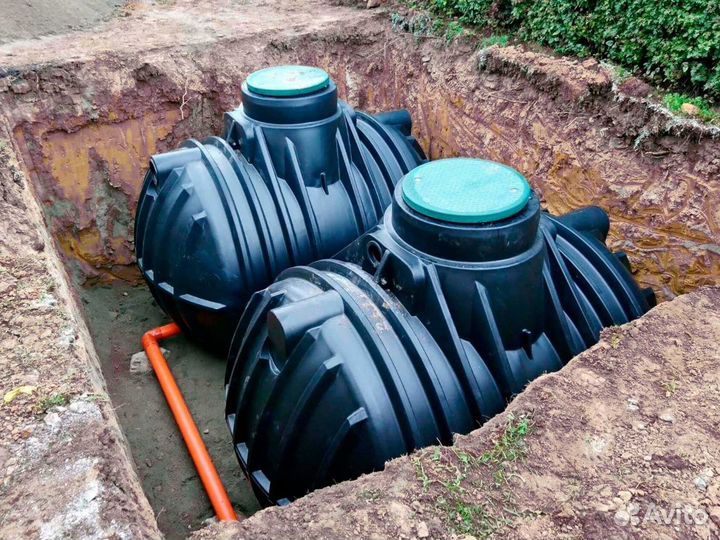 Септик эко Тополь 5 накопительный