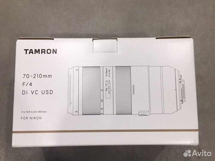 Tamron 70-210mm f/4 Di VC USD (A034) Новые-Гаранти