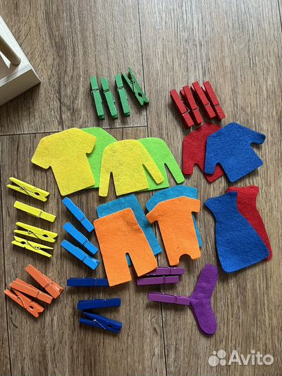 Деревянные развивающие игрушки