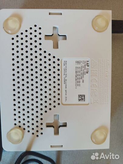 Wi-Fi роутер mikrotik hAP lite, N300, rb941-2nd