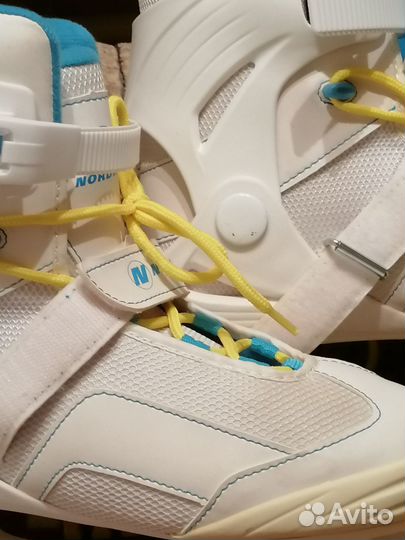 Коньки nordway + сумка, + спец.носки