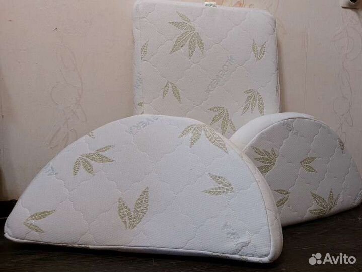 Матрас детский круглый и овальный