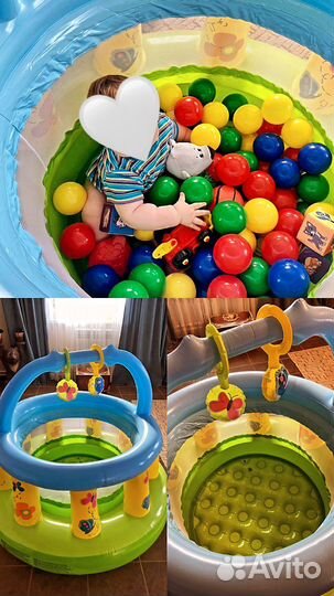 Игровой центр, надувной манеж, сухой бассейн