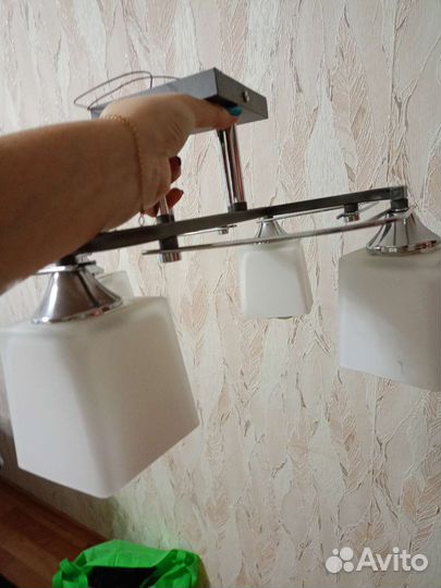 Люстра подвесная бу