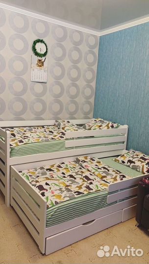 Детская выкатная кровать