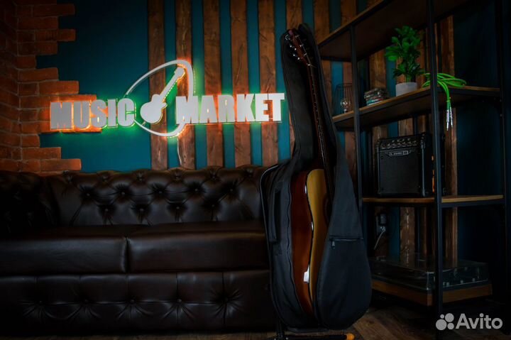 Чехол для акустической гитары утепленный