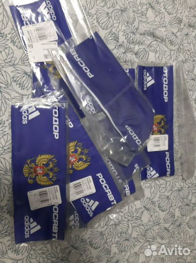 Лыжные полоски-шапочки adidas Сб.России р.S-M-L