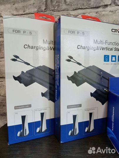 Новые зарядные станции/стенды/ для PS5+Зарядная