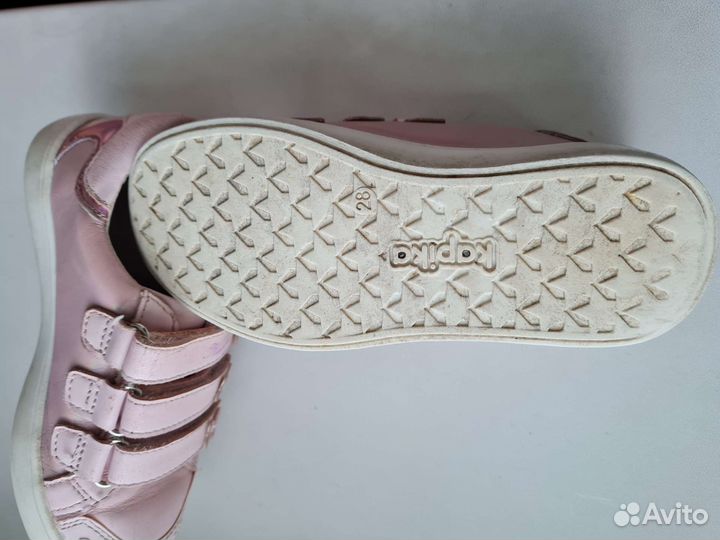 Кеды б/у для девочки 28р