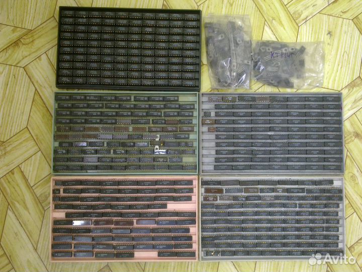 Резисторы, микросхемы и др. новые