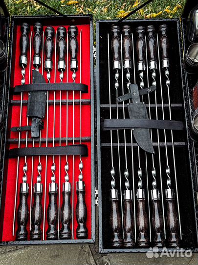 Шашлычный набор с гравировкой