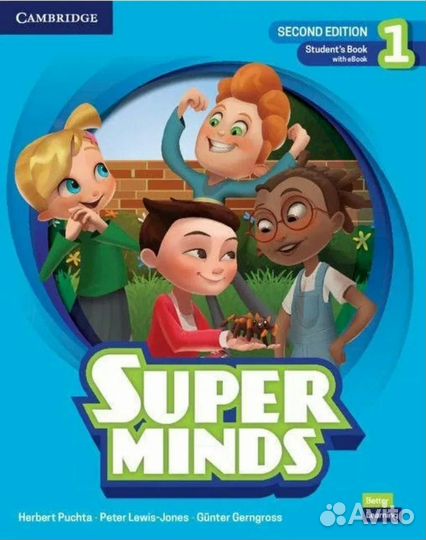 Super Minds 1 (2-е издание) учебник, тетрадь