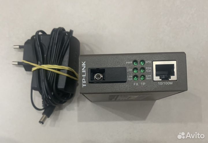 Медиаконвертор одномодовый