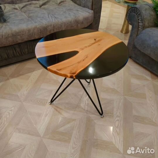 Изготовление изделий из слэбов и эпоксидной смолы