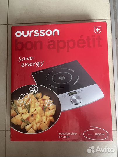 Индукционная настольная плитка Oursson ip1200r